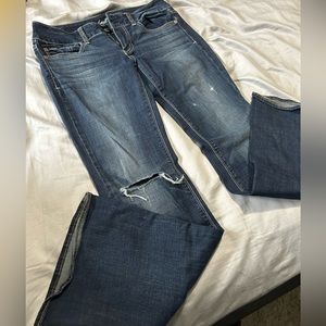 3 items for $30 American eagle outfitters artist bootcut distressed jeans denim